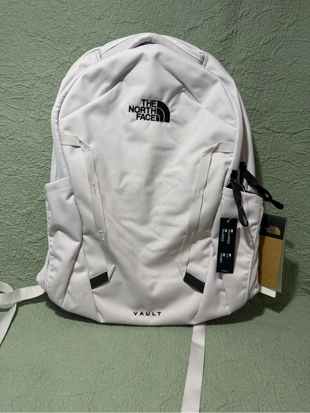The North Face Vault Backpack in Light lavender